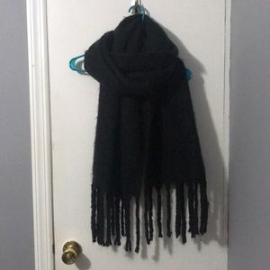 Fluffy Blanket Scarf